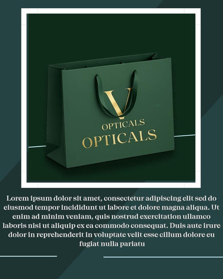 V Opticals - Premium Packaging Design